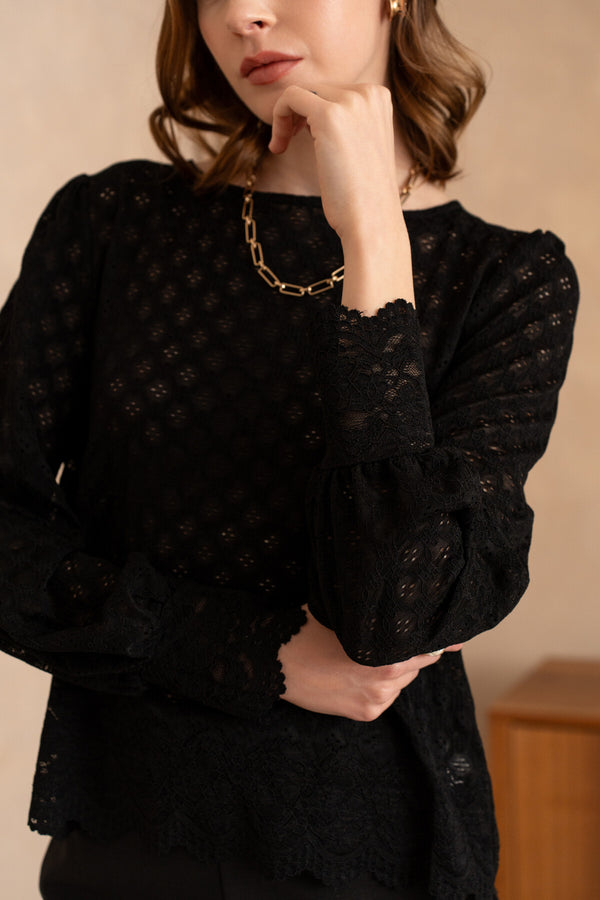 Blouse dentelle Loriane