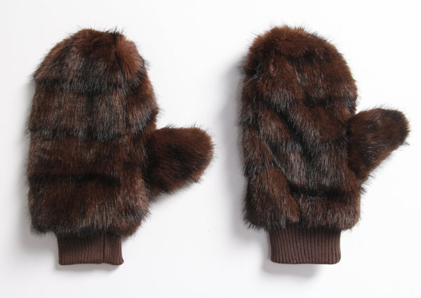 Moufles effet Fourrure/ POIL